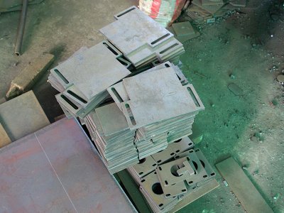  山东钢板激光切割加工实例